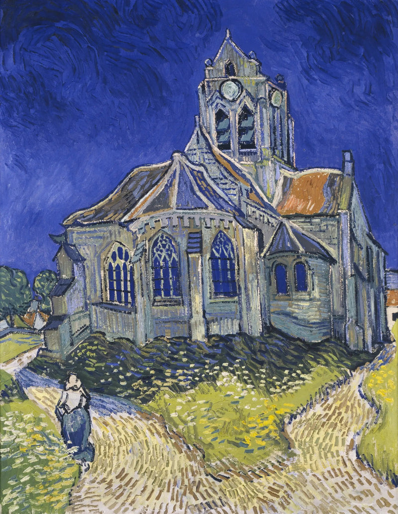 L'Église d'Auvers-sur-Oise - Vincent van Gogh