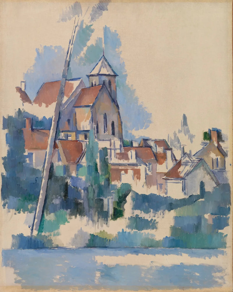 L'Église de Montigny-sur-Loing - Paul Cézanne