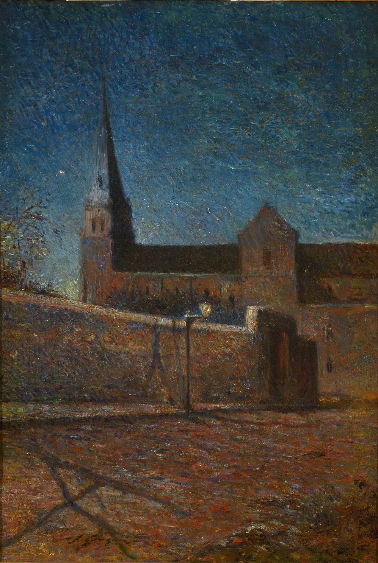 L'Église de Vaugirard - Paul Gauguin image 1 tableau peint à l’huile sur toile