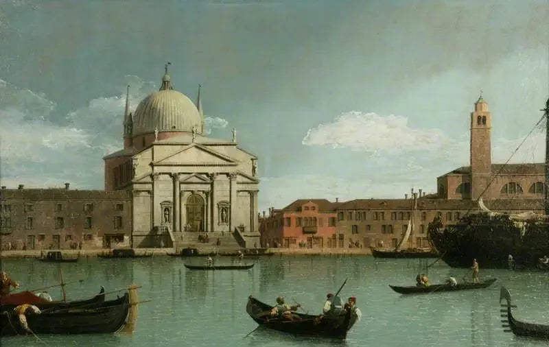 L'église du Rédempteur, Venise - Canaletto image 1 reproduction réalisée par Alpha Reproduction