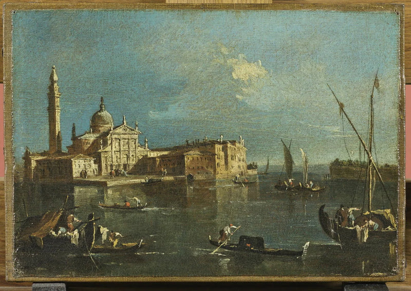 L'Église San Giorgio Maggiore à Venise - Francesco Guardi