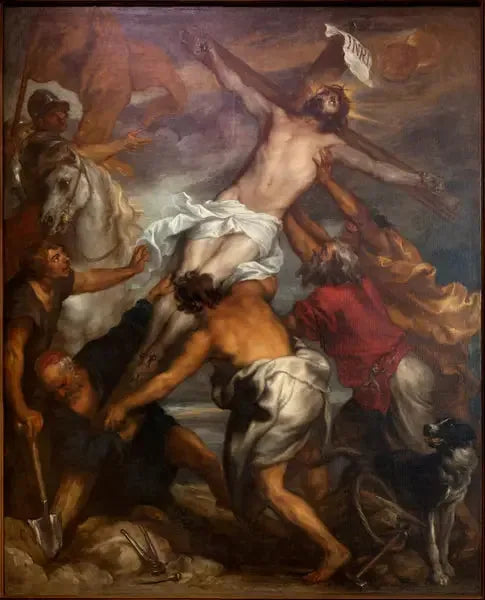 L'élévation de la croix - Antoine van Dyck image 1 reproduction réalisée par Alpha Reproduction