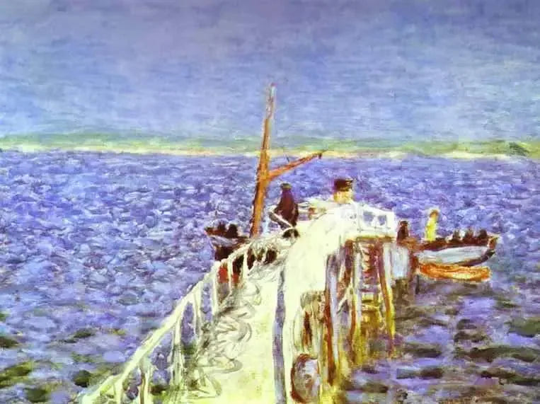L'embarcadère - Pierre Bonnard