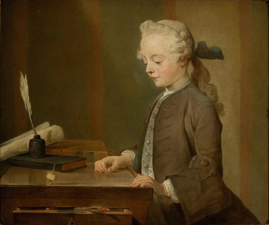 L'Enfant au toton - Jean Siméon Chardin
