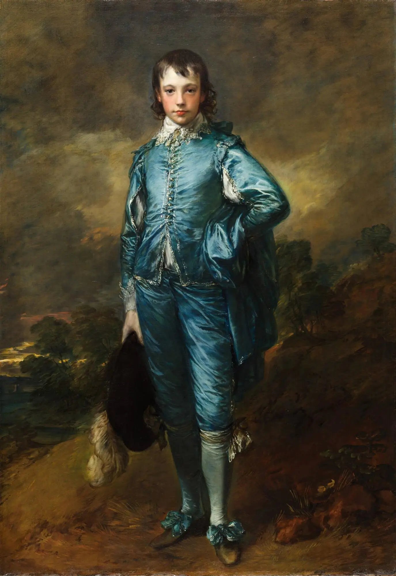 L'Enfant bleu - Thomas Gainsborough image 1 tableau peint à l’huile sur toile