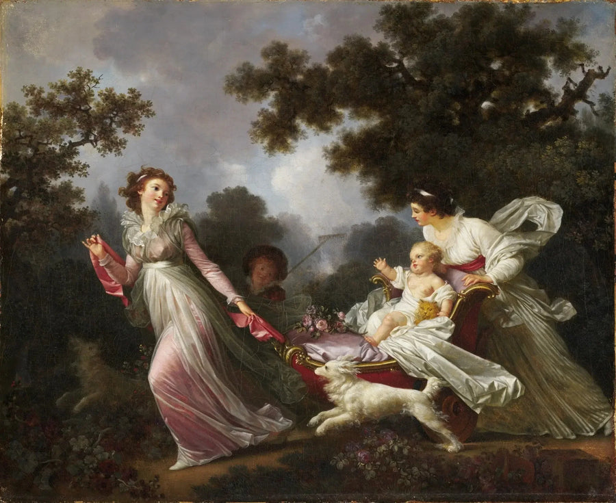 L'Enfant chéri - Jean-Honoré Fragonard