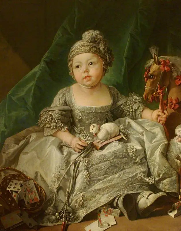 L'enfant duc de Montpensier par François Boucher (futur Philippe Égalité) - François Boucher image 1 copie peinte à la main à l’huile