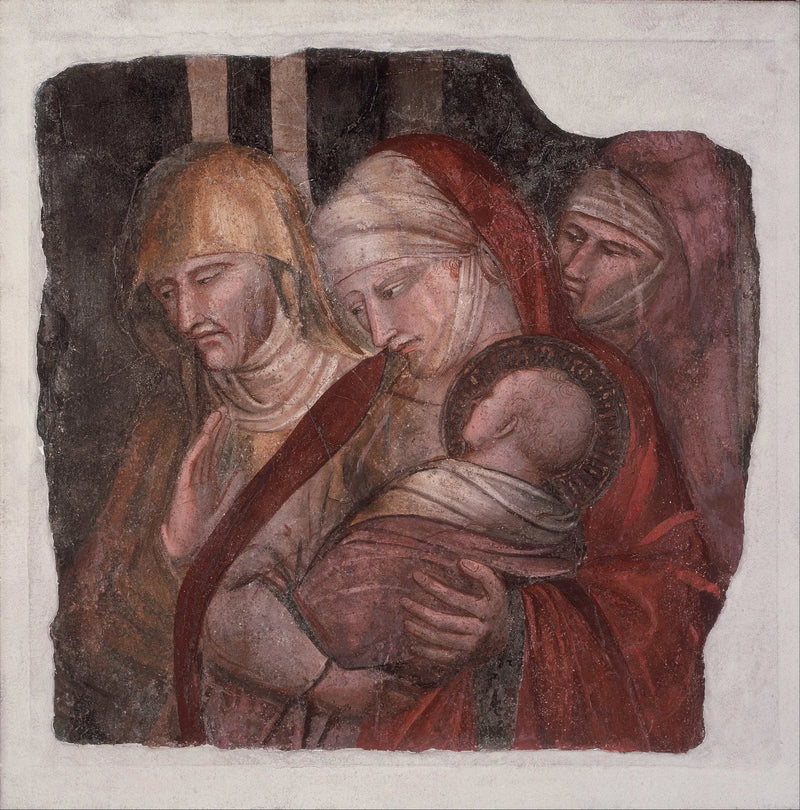 L'Enfant saint Jean-Baptiste présenté à Zacharie - Spinello Aretino