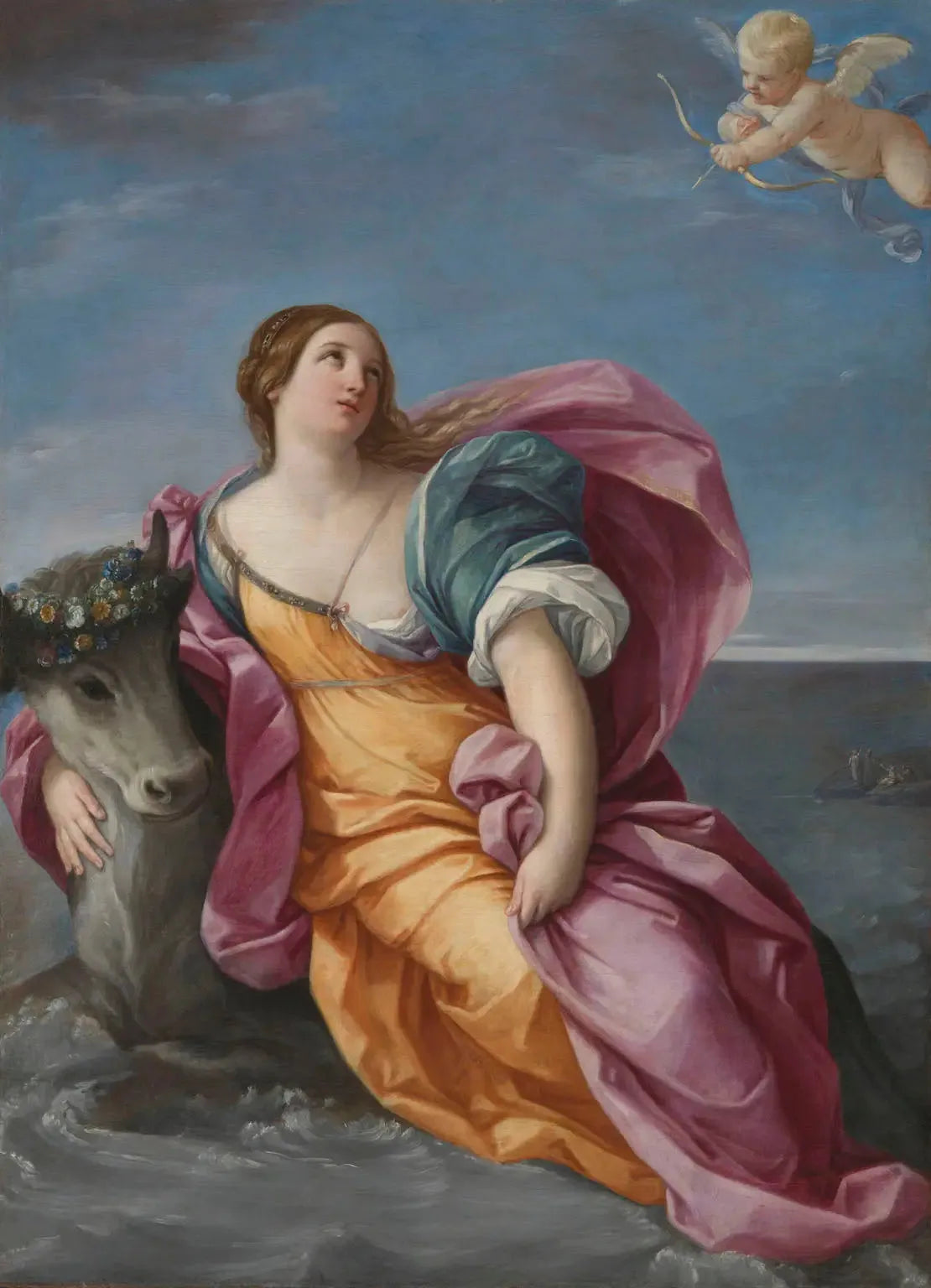 L'Enlèvement d'Europe - Guido Reni image 1 copie peinte à la main à l’huile
