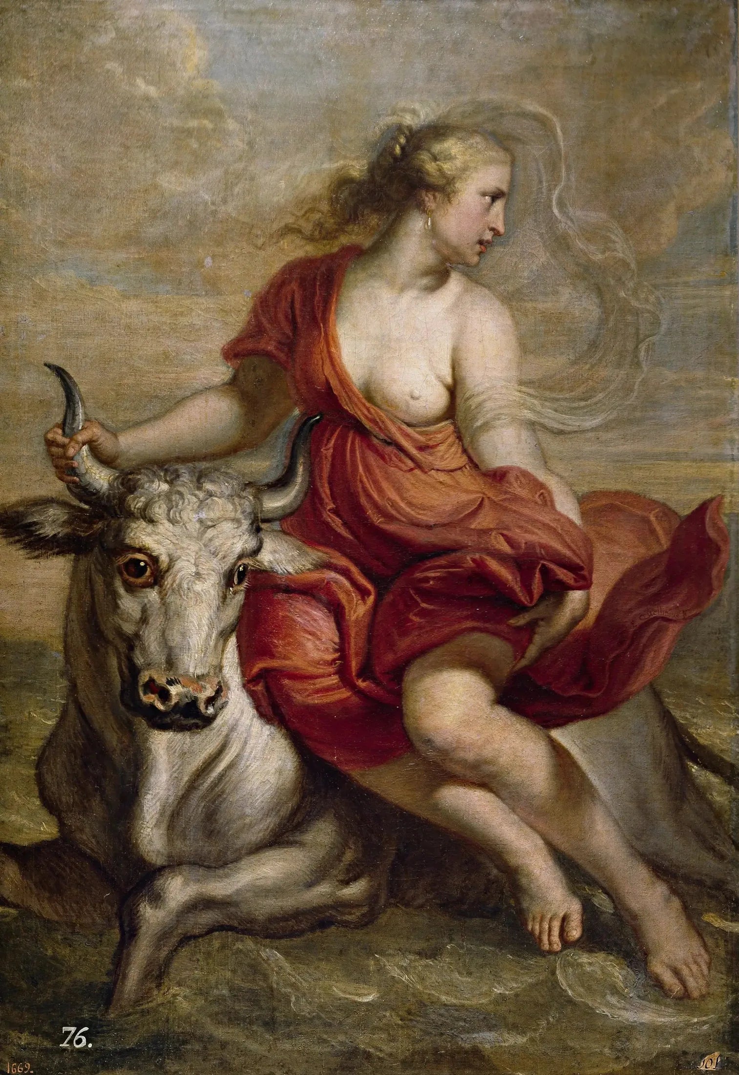 L'Enlèvement d'Europe - Peter Paul Rubens image 1 reproduction artisanale de tableau