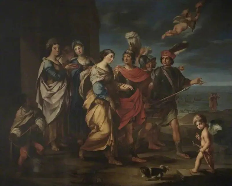 L'enlèvement d'Hélène - Guido Reni image 1 copie de tableau peinte à la main