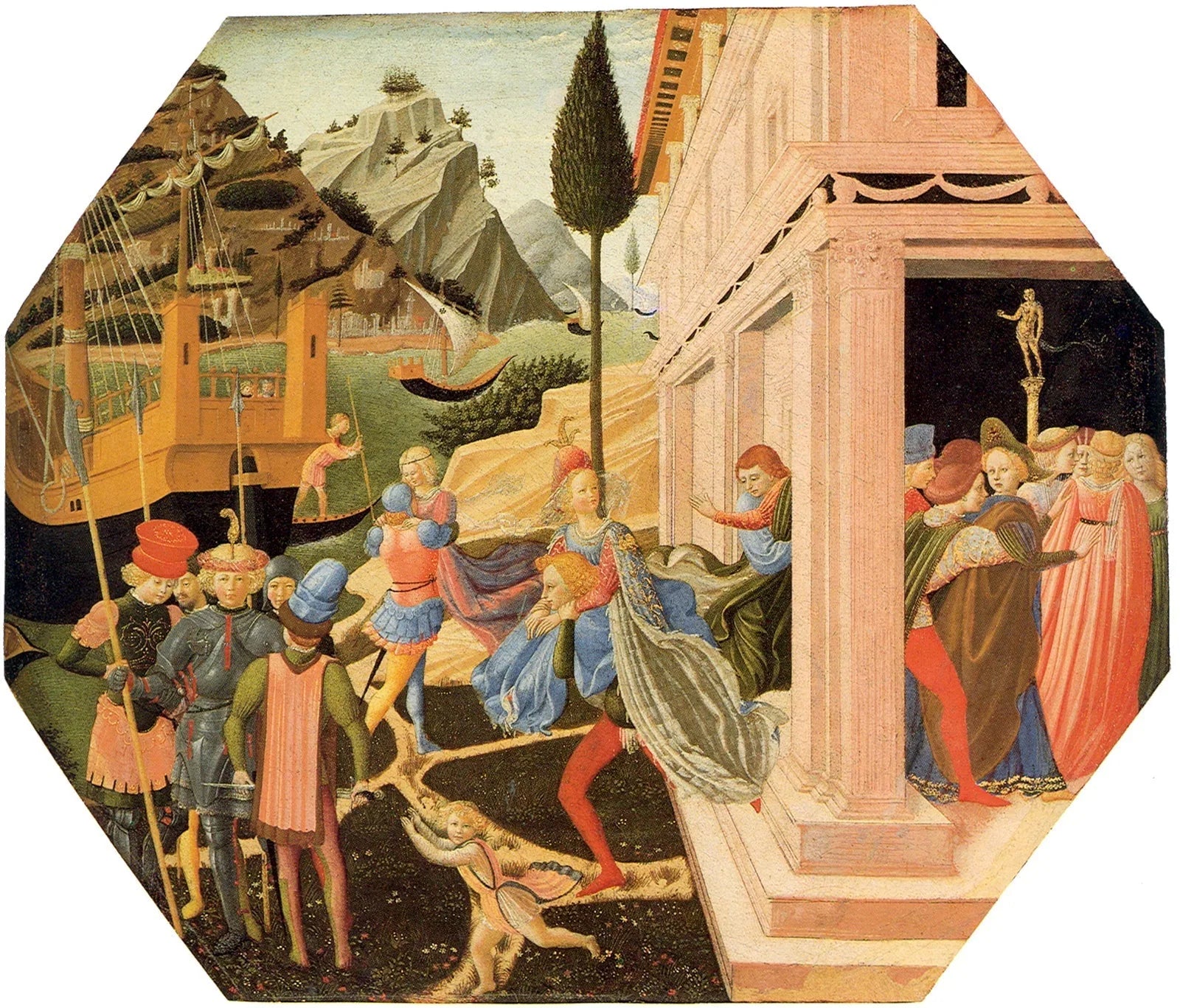 L'enlèvement d'Hélène - Zanobi Strozzi image 1 reproduction réalisée par Alpha Reproduction