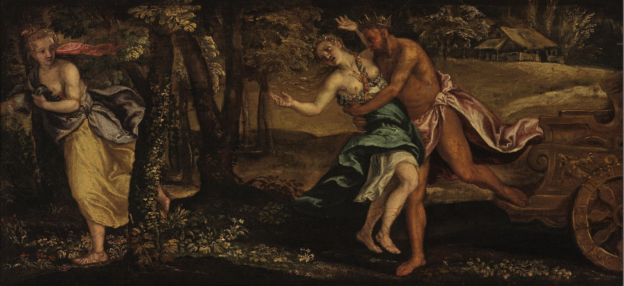 L'enlèvement de Proserpine - Jacopo Tintoretto image 1 copie peinte à la main à l’huile