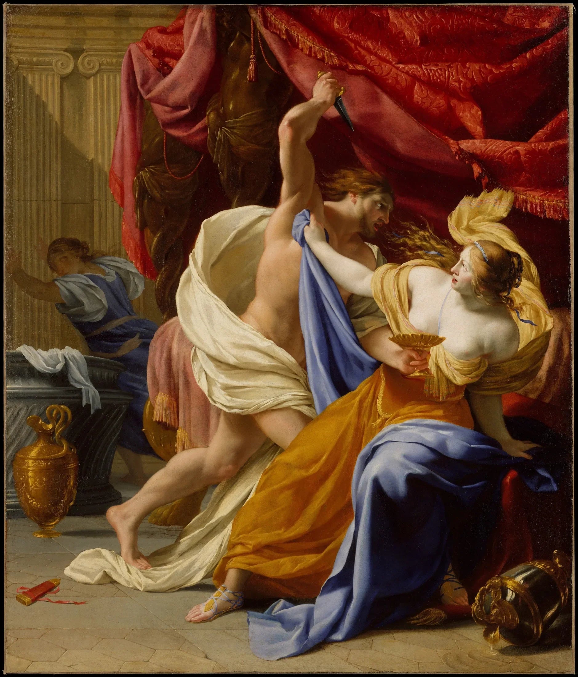 L'Enlèvement de Tamar - Eustache Le Sueur image 1 reproduction réalisée par Alpha Reproduction