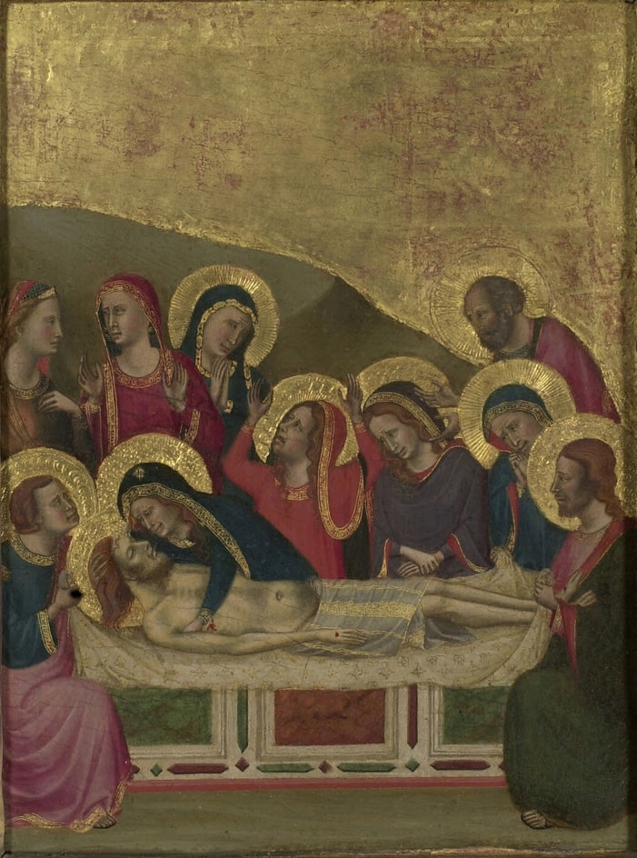 L'ensevelissement - Master of San Martino alla Palma image 1 tableau peint à l’huile sur toile