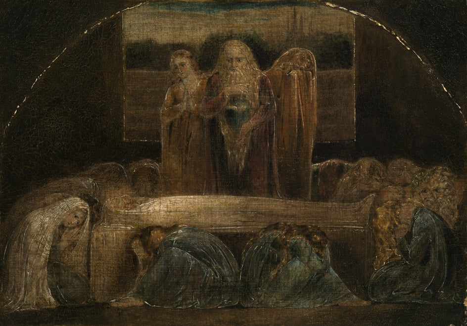 L'ensevelissement - William Blake image 1 reproduction réalisée par Alpha Reproduction