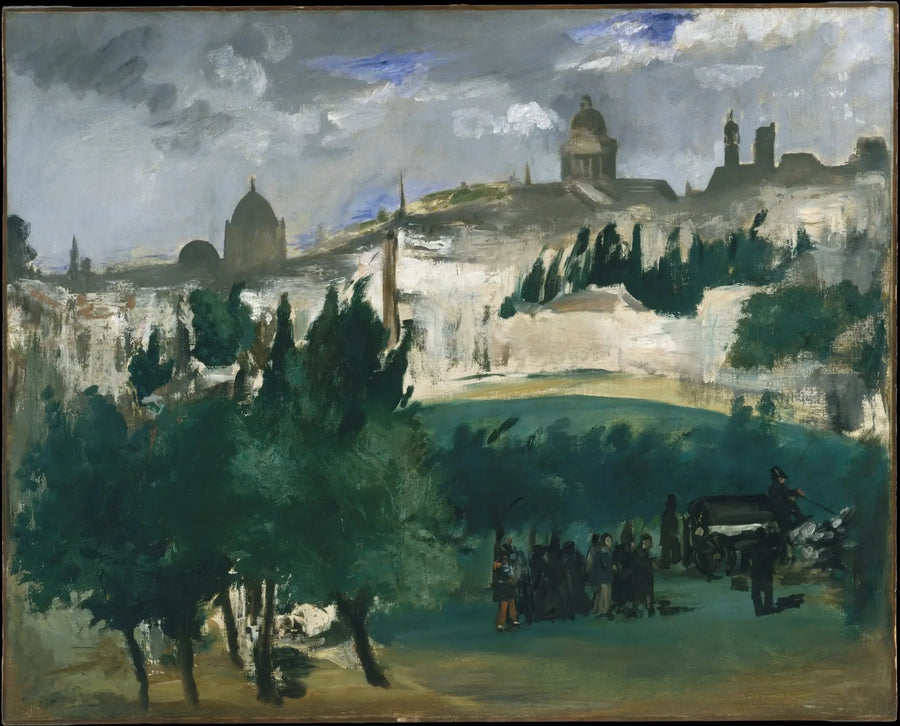 L'Enterrement - Édouard Manet
