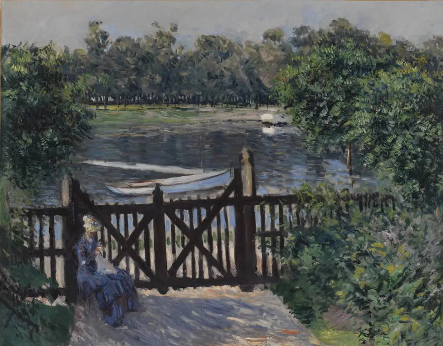 L'Entrée du jardin, Petit-Gennevilliers - Gustave Caillebotte