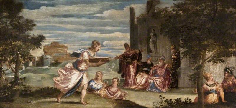 L'épreuve de Tuccia - Jacopo Tintoretto image 1 reproduction d’œuvre d’art à l’huile