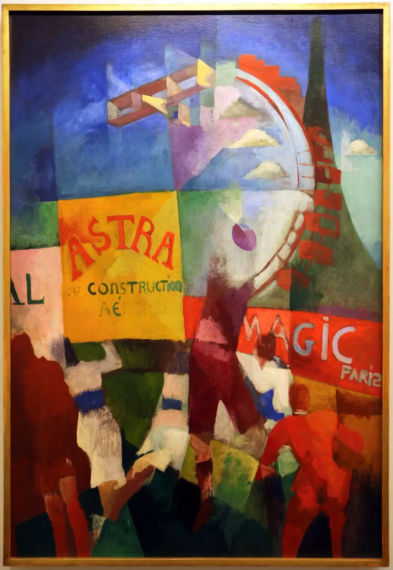 L'Équipe de Cardiff - Robert Delaunay