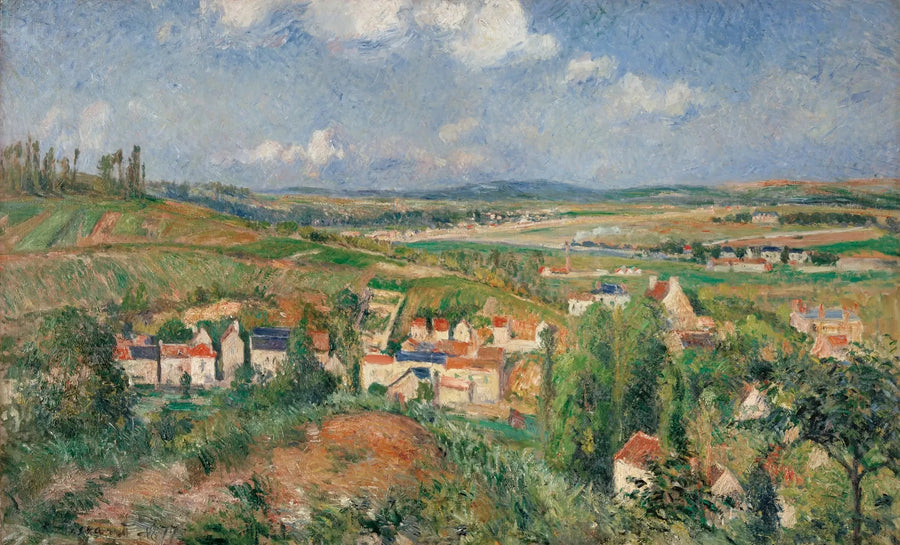 L'ermitage en été, Pontoise - Camille Pissarro