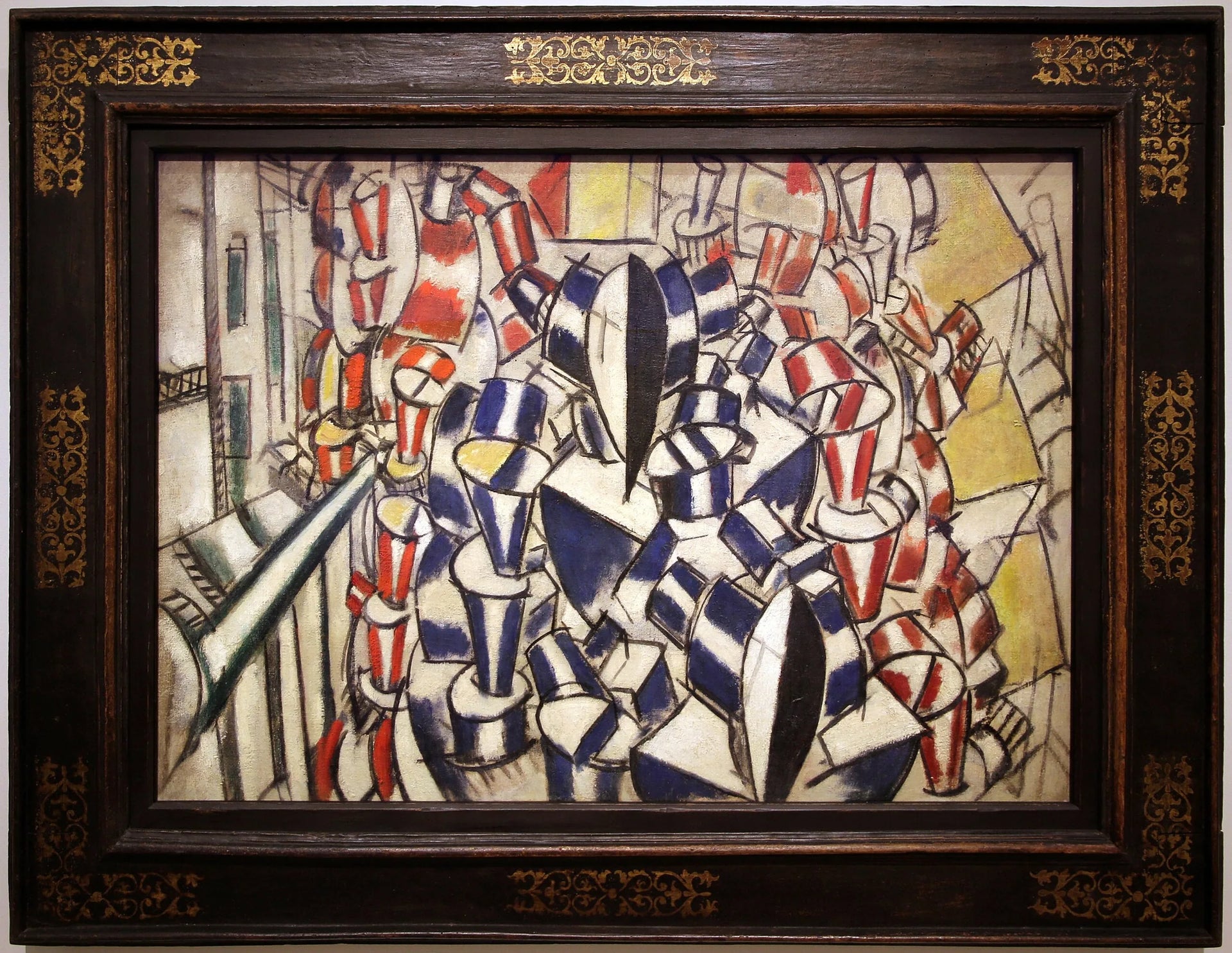 L'Escalier (Deuxième État) - Fernand Léger image 1 copie de tableau peinte à la main