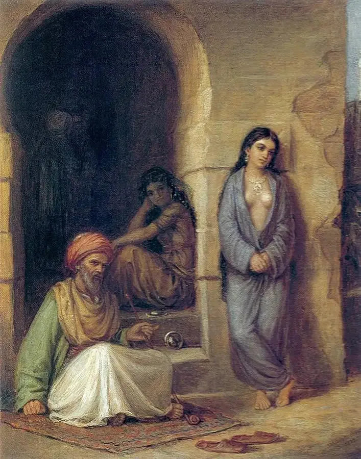 L'esclave - John William Waterhouse image 1 tableau peint à l’huile sur toile