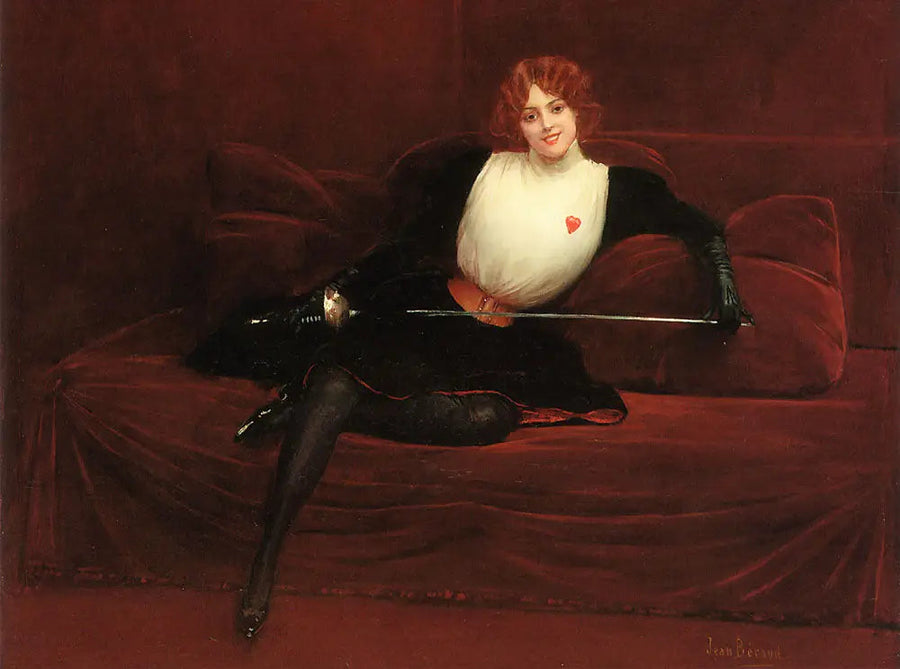 L'escrimeuse - Jean Béraud
