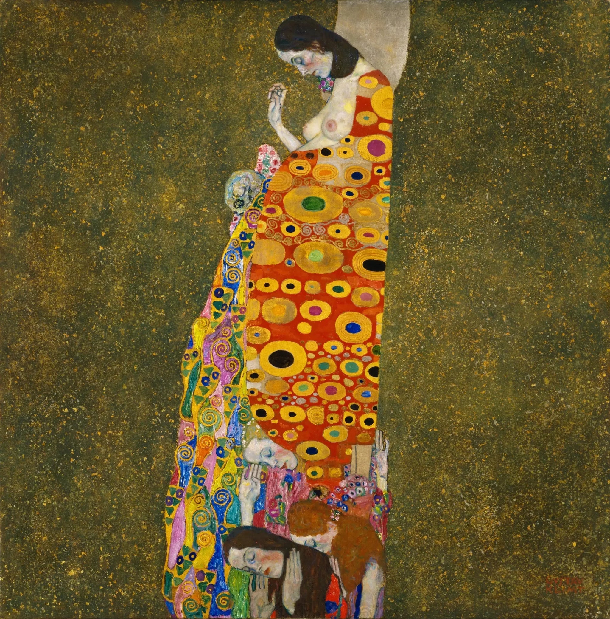 L'Espoir - Gustav Klimt image 1 tableau peint à l’huile sur toile