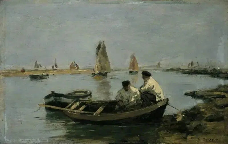 L'estuaire - Eugène Boudin