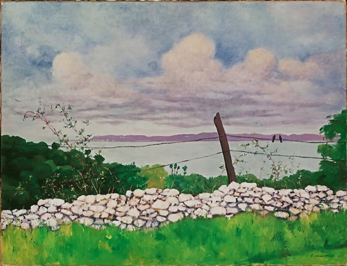 L'estuaire - Félix Vallotton image 1 reproduction réalisée par Alpha Reproduction