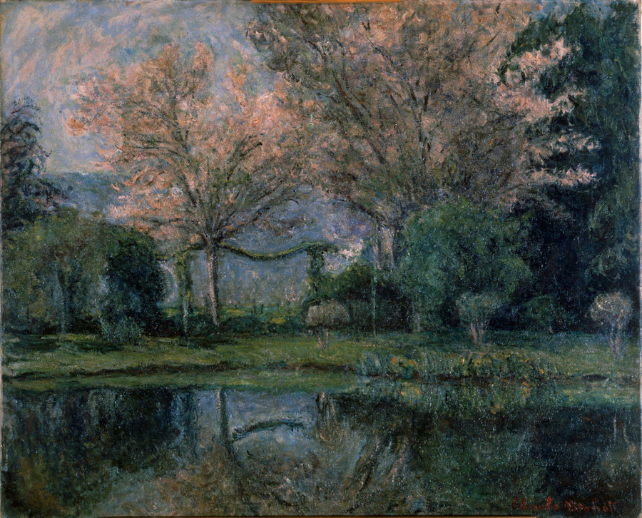 L'étang à Giverny - Blanche Hoschedé Monet image 1 reproduction d’œuvre d’art à l’huile