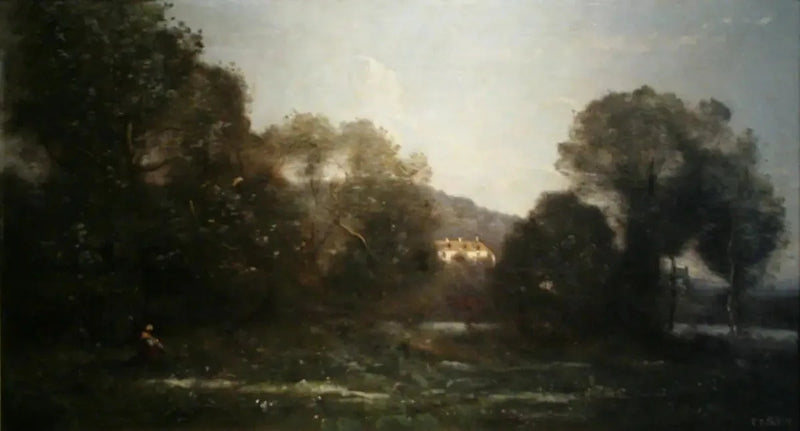 L'Étang de Ville d'Avray - Jean-Baptiste Camille Corot