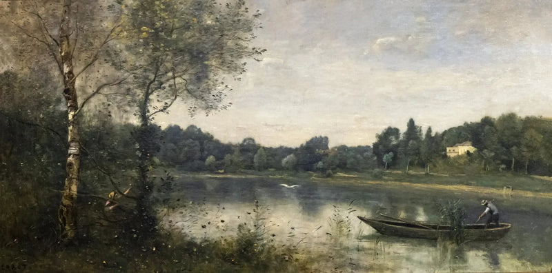 L'étang de Ville d'Avray - Jean-Baptiste Camille Corot