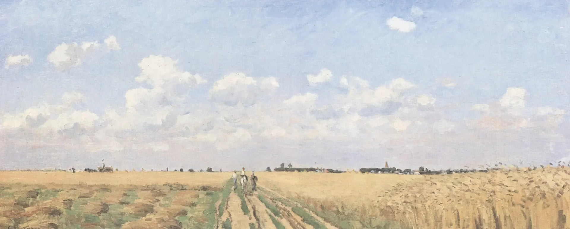 L´été - Camille Pissarro image 1 copie peinte à la main à l’huile
