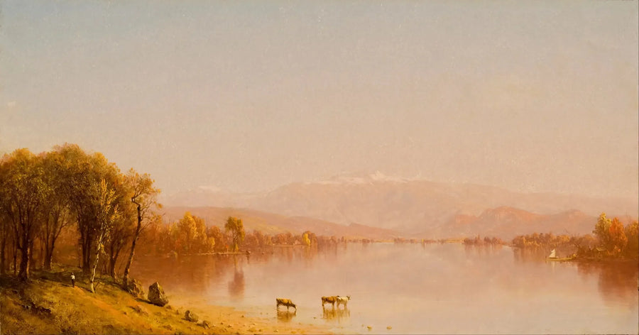 L'été indien dans les Montagnes Blanches - Sanford Robinson Gifford