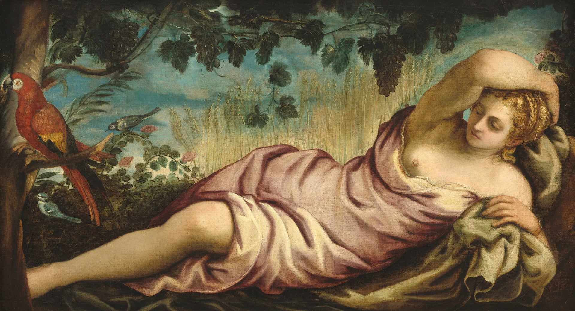L'Été - Jacopo Tintoretto image 1 reproduction de peinture à l’huile