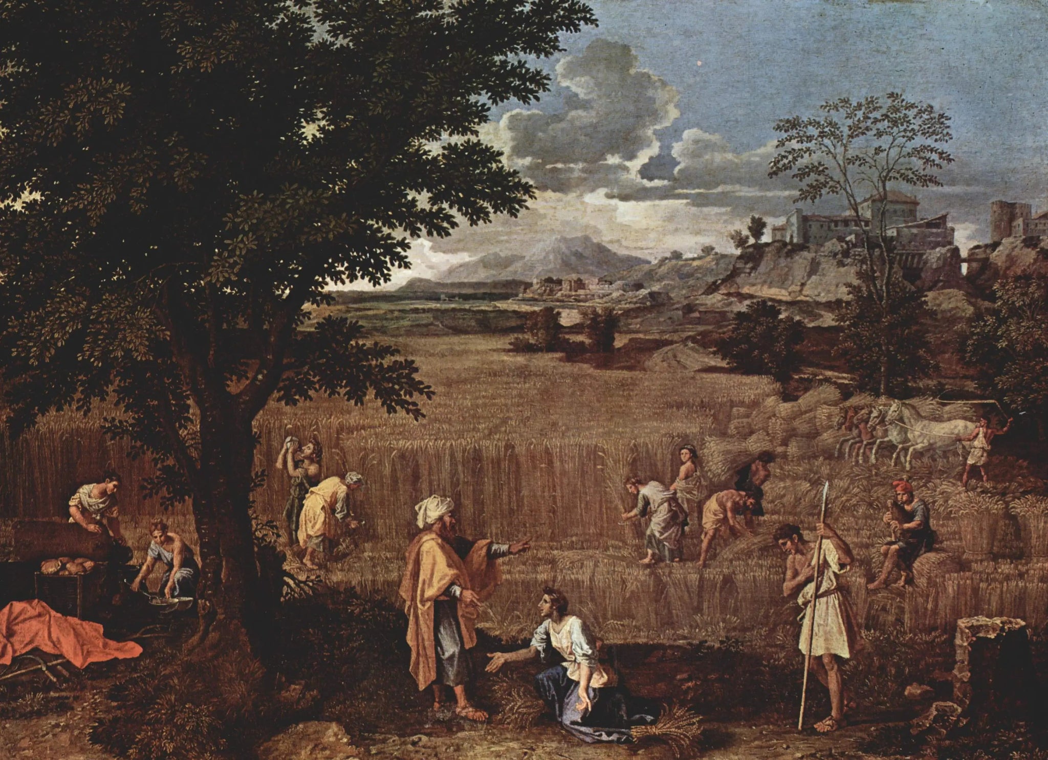 L'Été - Nicolas Poussin image 1 tableau peint à l’huile sur toile