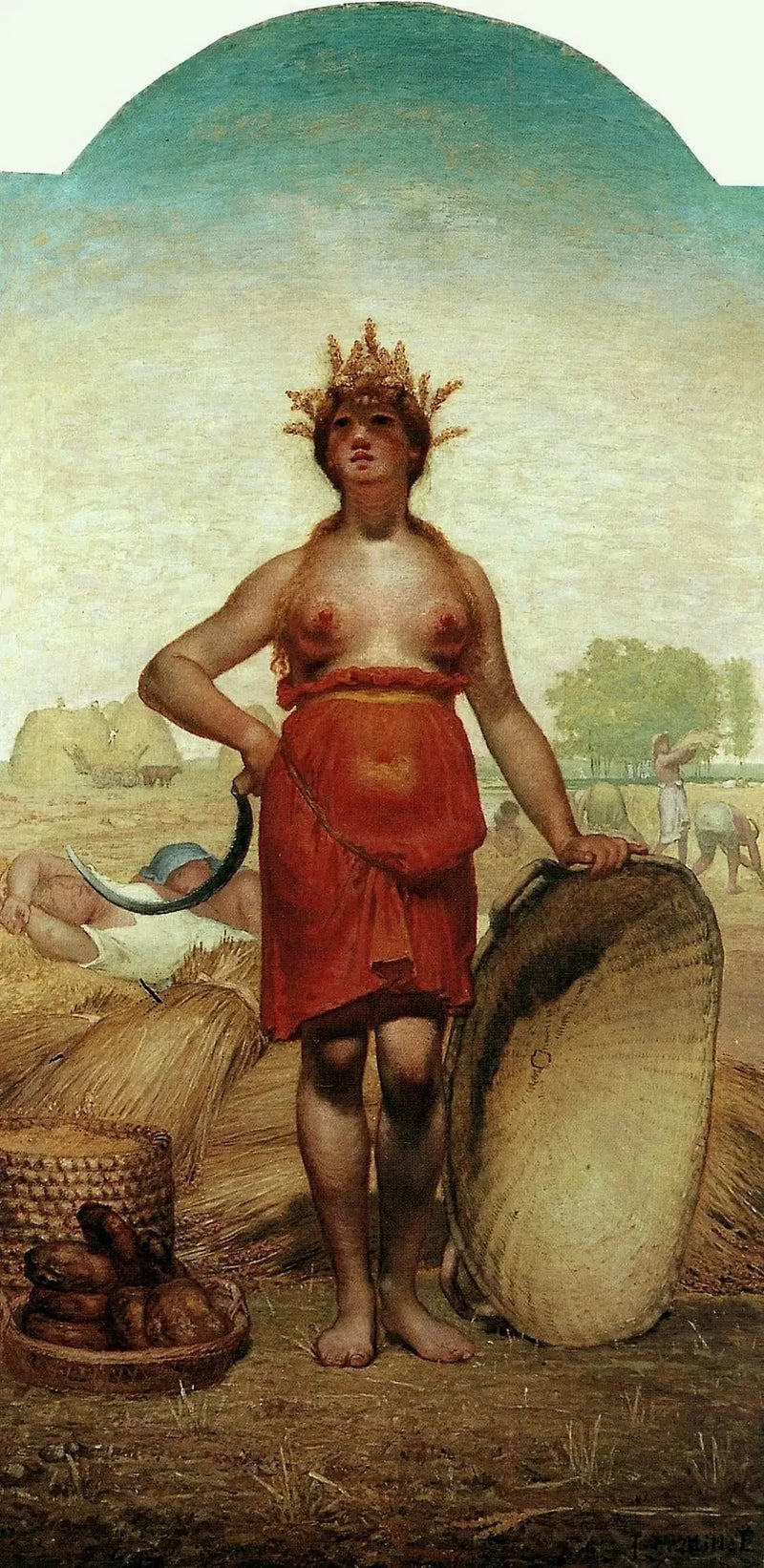 L'Été ou Cérès - Jean-François Millet