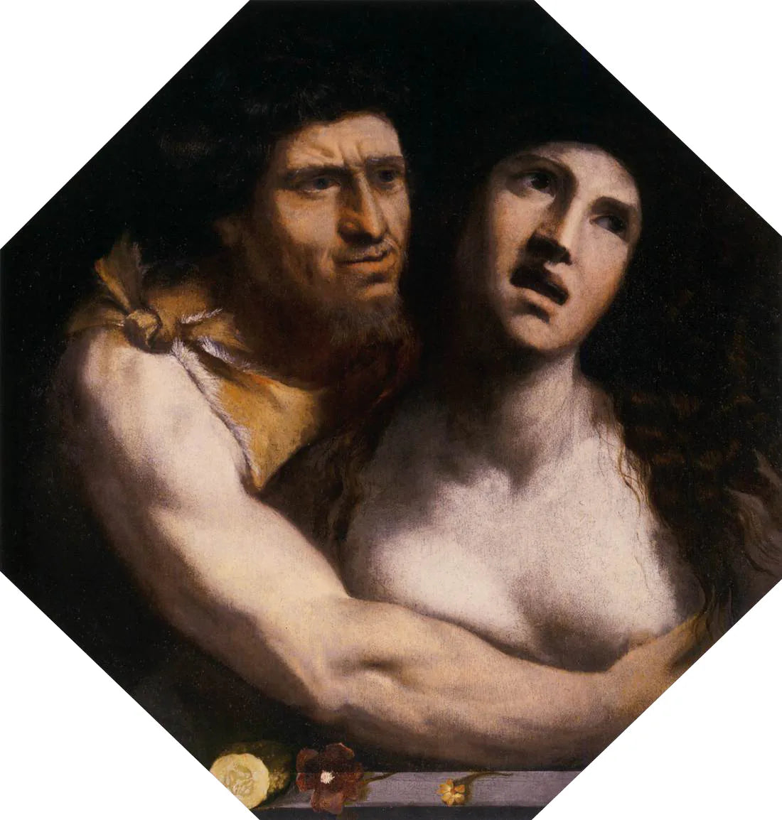 L'Étreinte - Dosso Dossi image 1 copie peinte à la main à l’huile