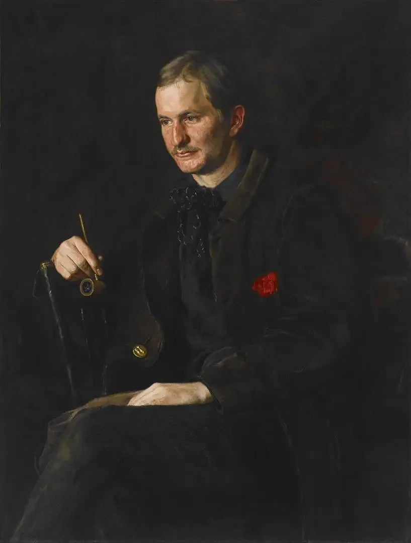 L'étudiant en art (James Wright) - Thomas Eakins image 1 reproduction de peinture à l’huile