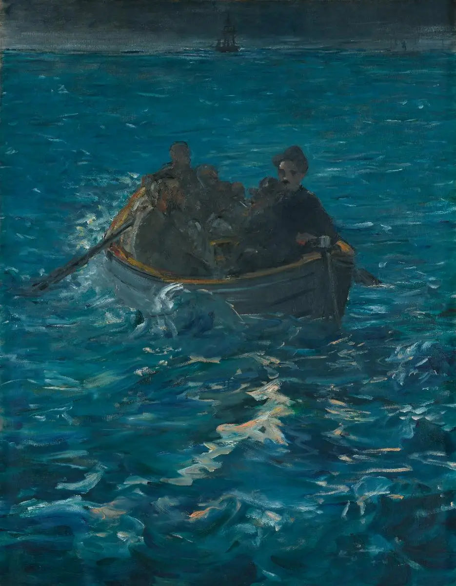 L'Évasion de Rochefort - Édouard Manet image 1 copie de tableau peinte à la main