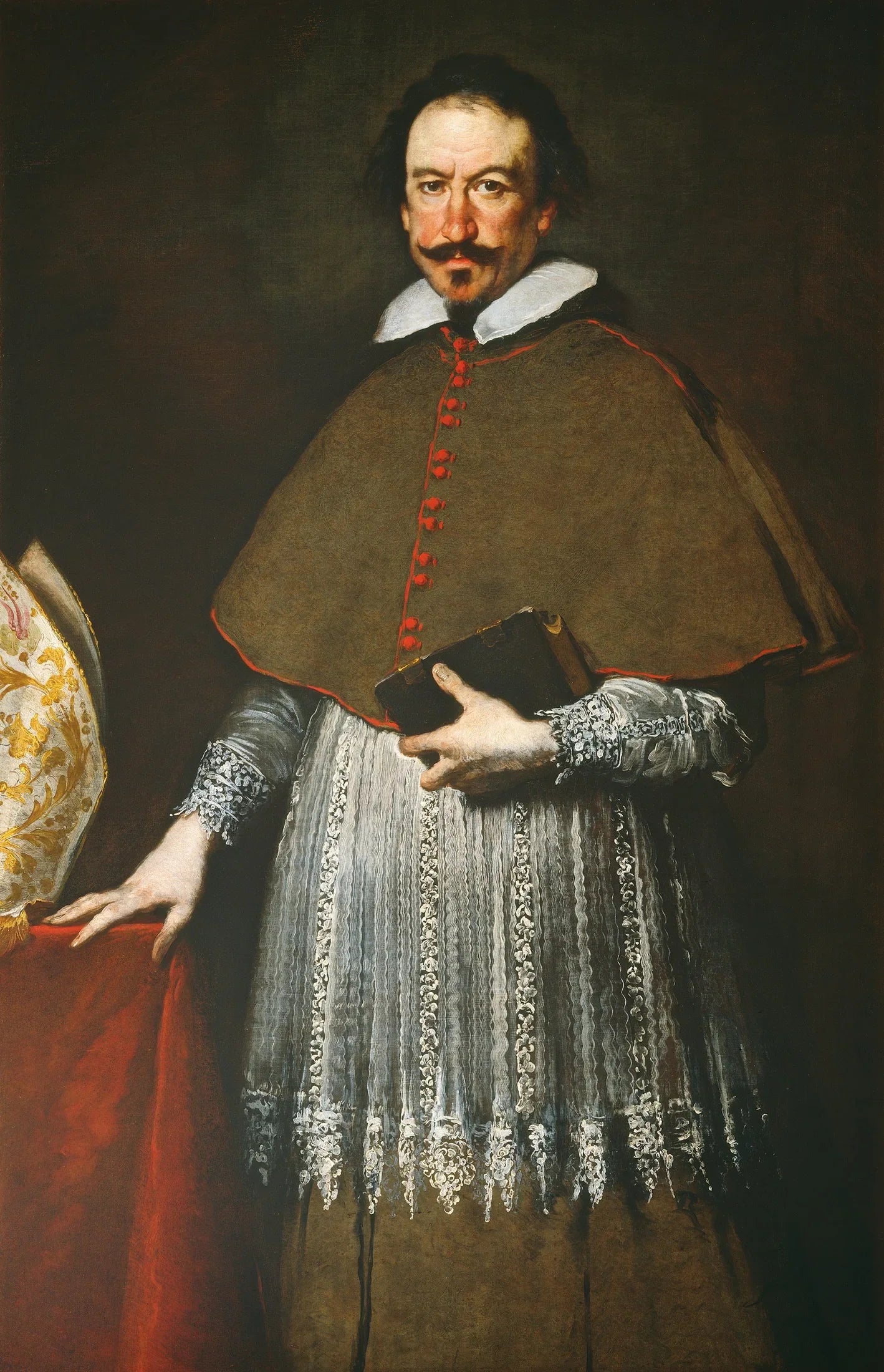 L'évêque Alvise Grimani - Bernardo Strozzi image 1 copie peinte à la main à l’huile