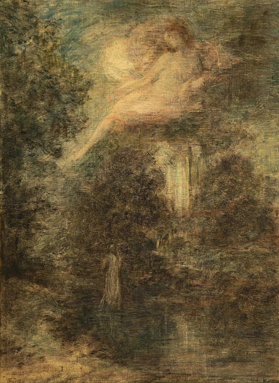 L'Evocation (Solitude) - Henri Fantin-Latour