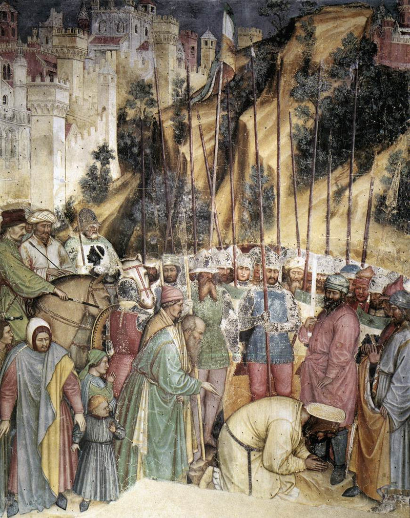 L'exécution de saint Georges - Altichiero da Zevio