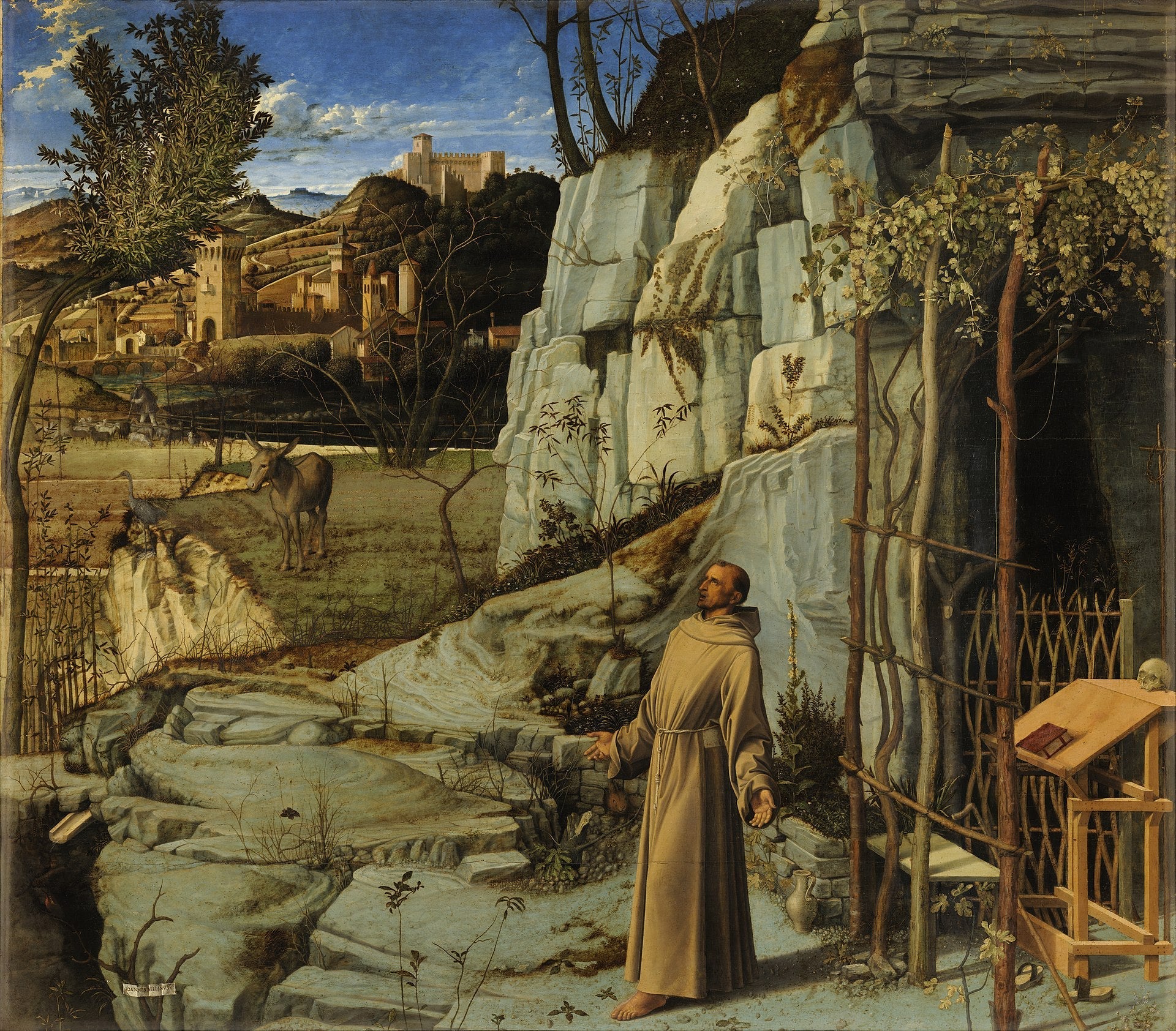 L'Extase de saint François - Giovanni Bellini image 1 reproduction réalisée par Alpha Reproduction