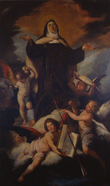 L'extase de sainte Thérèse - Bernardo Strozzi image 1 reproduction réalisée par Alpha Reproduction