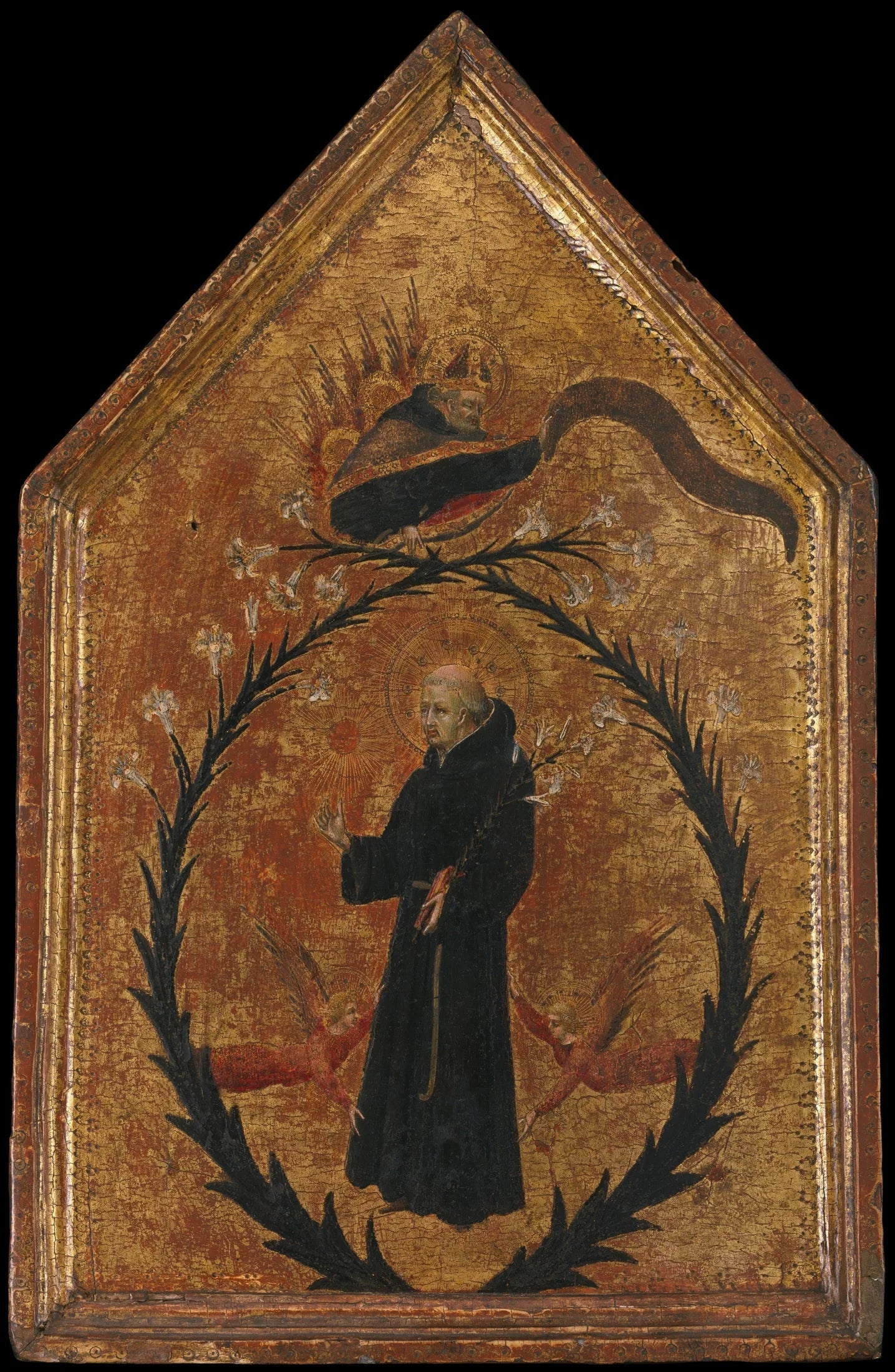L'exultation de saint Nicolas de Tolentino - Giovanni di Paolo image 1 tableau peint à l’huile sur toile