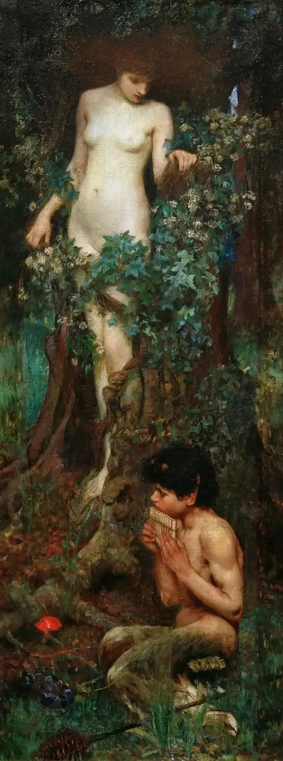 L'Hamadryade - John William Waterhouse image 1 copie de tableau peinte à la main