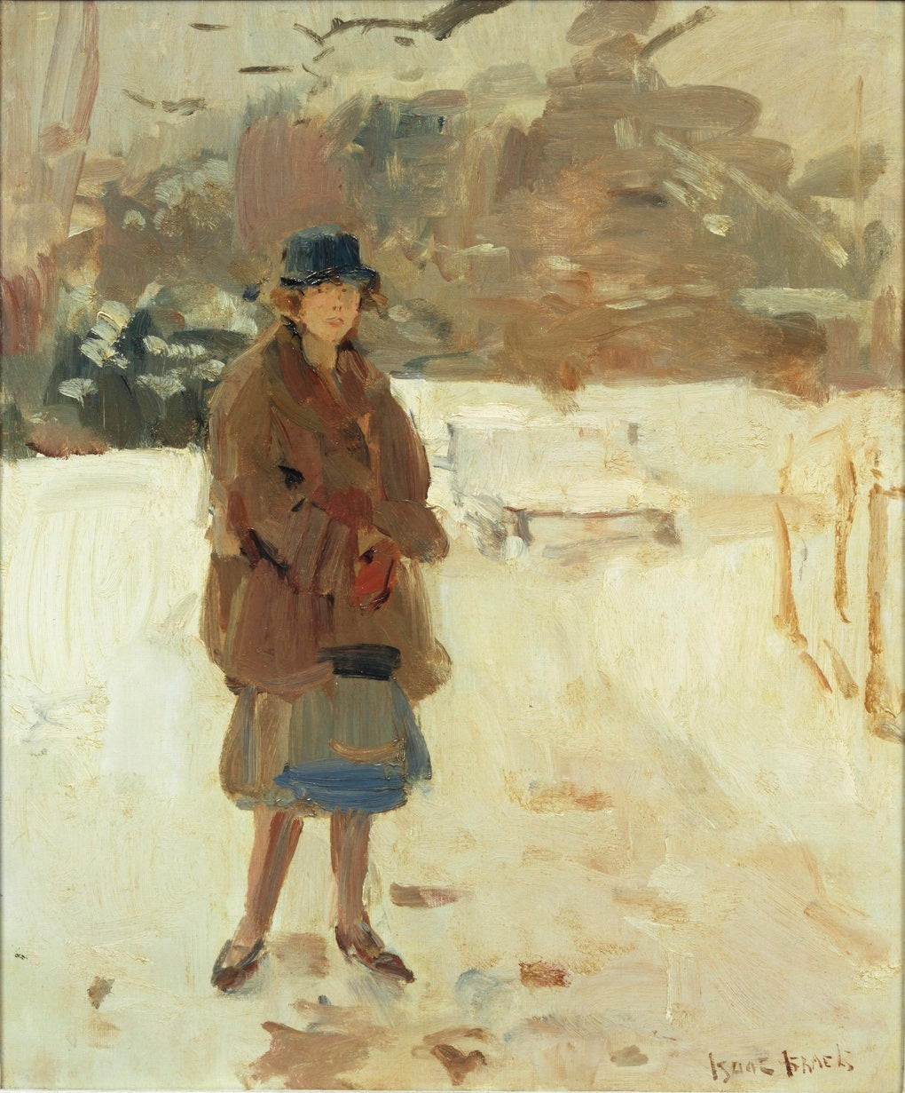 L'hiver dans le 'Haagse Bos' - Isaac Israëls image 1 reproduction artisanale de tableau